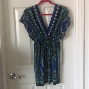 Soft cozy dress, possible over bathing suit dress